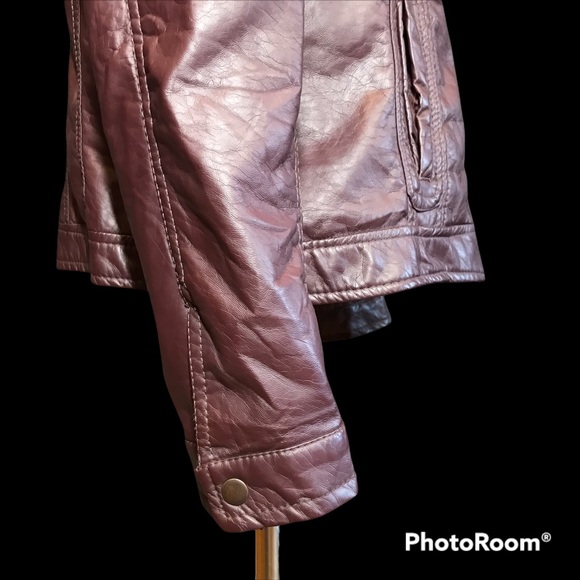 J2 by Jou Jou Faux Leather Jacket - Picture 7 of 11